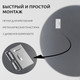 Миниатюра изображения товара Зеркало Saniteco 1M10 90 (марсала)