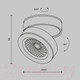 Миниатюра изображения товара Спот Maytoni Ceiling C022CL-7W3K-W-1