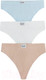 Миниатюра изображения товара Комплект женских трусов Mark Formelle 412492-3 (р.106, персиковый румянец)