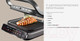 Миниатюра изображения товара Электрогриль Redmond SteakMaster GM300 (серый/металл)