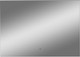 Миниатюра изображения товара Зеркало Континент Trezhe Led 100x80 (с бесконтактным сенсором, теплая подсветка)