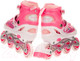 Миниатюра изображения товара Роликовые коньки FAVORIT 106SET-L-PN