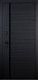 Миниатюра изображения товара Входная дверь ГРАНИТ Пиано 77-1 бетон темный (86x205, правая)