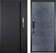 Миниатюра изображения товара Входная дверь ГРАНИТ Пиано Смарт 77-1 бетон темный (96x207, правая)