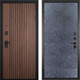 Миниатюра изображения товара Входная дверь ГРАНИТ Шторм 77-1 бетон темный (86x205, правая)