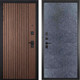 Миниатюра изображения товара Входная дверь ГРАНИТ Шторм 77-1 бетон темный (96x207, левая)