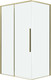Миниатюра изображения товара Душевой уголок Grossman Galaxy 100x70x195 / 120.K33.01.1070.32.00 (золото сатин/прозрачное стекло)