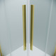 Миниатюра изображения товара Душевой уголок Grossman Galaxy 100x80x195 / 300.K33.01.1080.32.00 (золото сатин/прозрачное стекло)