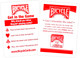 Миниатюра изображения товара Игральные карты Bicycle Rider Back International Standard Index Red / 1033762-r