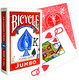 Миниатюра изображения товара Игральные карты Bicycle Rider Back International Jumbo Index Red / 1004380-r
