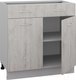 Миниатюра изображения товара Шкаф-стол кухонный Кортекс-мебель Корнелия Лира НШ80р1ш без столешницы (дуб монтерей)