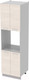 Миниатюра изображения товара Шкаф-пенал кухонный Интерлиния Компо ПШД-№5-2145 (вудлайн кремовый)