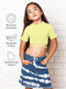 Миниатюра изображения товара Топ детский Amarobaby Generation / AB-OD22-GN2702S/04-128 (желтый, р.128)