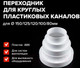 Миниатюра изображения товара Переходник воздуховода Event Круглый 150/125/120/100/80