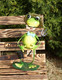 Миниатюра изображения товара Фигурка для сада Klesto Лягушка в шляпе с ведерком Z27056A