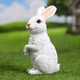 Миниатюра изображения товара Фигурка для сада Хорошие сувениры Зайка / 7689294 (белый)
