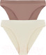 Миниатюра изображения товара Комплект женских трусов Mark Formelle 412528-2 (р.102, жасмин)