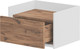 Миниатюра изображения товара Прикроватная тумба Мебель-Неман Модена МН-048-06-Ц3  (дуб эллисон темный/белый гладкий)