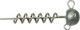 Миниатюра изображения товара Джиг-головка Savage Gear Corkscrew Ballhead / 74143 (3шт)