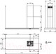Миниатюра изображения товара Вытяжка коробчатая Falmec Lumen Isola Steel 175 DX 1750 / CLUI75.E0P2#NEUI490F