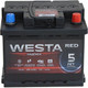 Миниатюра изображения товара Автомобильный аккумулятор Westa 6СТ-50 VLR Euro П240063 (50 А/ч)