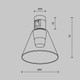 Миниатюра изображения товара Трековый светильник Maytoni TR147-1-3W3K-BS