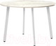 Миниатюра изображения товара Обеденный стол Millwood Шанхай Л18 D120 (дуб белый Craft/металл белый)