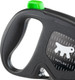 Миниатюра изображения товара Поводок-рулетка Ferplast Flippy One Reflex L / 75097223 (лента, зеленый)