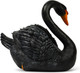 Миниатюра изображения товара Фигурка для сада Хорошие сувениры Лебедь / 7728756 (черный)
