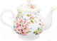 Миниатюра изображения товара Заварочный чайник Elan Gallery Яблоневый цвет на белом / 420570 