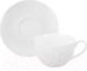Миниатюра изображения товара Чашка с блюдцем Elan Gallery Шелк / 950300