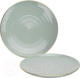 Миниатюра изображения товара Набор тарелок Fissman Firmina 3691 (зеленый)