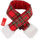 Миниатюра изображения товара Шарф для животных Puppia Santa / PDDF-SM23-CR-XL (красная клетка)