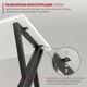 Миниатюра изображения товара Письменный стол Domus Гранд / 12.016.403.06 (вяз светлый/металл белый)