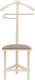 Миниатюра изображения товара Стойка для одежды Импэкс Leset Атланта со стулом (слоновая кость)