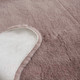 Миниатюра изображения товара Коврик Sofi de Marko Плюшевый 60х90 / Ков-П-Пр-60x90 (пепельно-розовый)