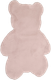 Миниатюра изображения товара Коврик Sofi de Marko Мишка Плюшевый 60х90 / Ков-П-Свр-м60x90 (светло-розовый)