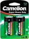 Миниатюра изображения товара Комплект батареек Camelion R20P-ВР2 12/144 (зеленый)