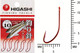 Миниатюра изображения товара Набор крючков рыболовных Higashi Akitakitsune ringed №10 Red / 01342