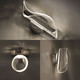 Миниатюра изображения товара Бра Estares Lumiera 10W I-ON/OFF-215x90x80-CHROME/CLEAR-220-IP20