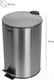 Миниатюра изображения товара Мусорное ведро Orion Home 410070 (7л, хром матовый)