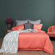 Миниатюра изображения товара Комплект постельного белья Sofi de Marko Беллини Евро / Евро-Бл-кр (коралловый)