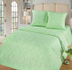 Миниатюра изображения товара Комплект постельного белья Milanika Изумруд Евро (поплин-жаккард)
