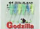 Миниатюра изображения товара Комплект оснастки для приманки Higashi G-510 #11 Mix 4 / 05801