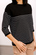 Миниатюра изображения товара Джемпер Romgil ТЗ367 (р.158-164-84-90, черный/белый)