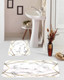Миниатюра изображения товара Набор ковриков для ванной и туалета Lemir home HT 326 (100x60/40x60)