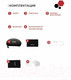 Миниатюра изображения товара Очки солнцезащитные Kapvoe PC-KE9408-1LENSDS (06, белый/зеленый)