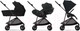 Миниатюра изображения товара Детская прогулочная коляска Cybex Melio Carbon / 524000013 (Magic Black)