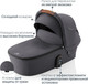 Миниатюра изображения товара Детская универсальная коляска Britax Romer Smile 5Z 2 в 1 / SM37987  (Night Blue)
