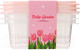 Миниатюра изображения товара Набор контейнеров Miniso Tulip Garden Collection 0433 (3шт)